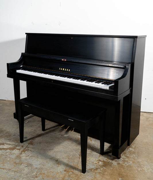 Yamaha P22 Upright Piano | Satin Ebony | Serial No. J34366945 | Used