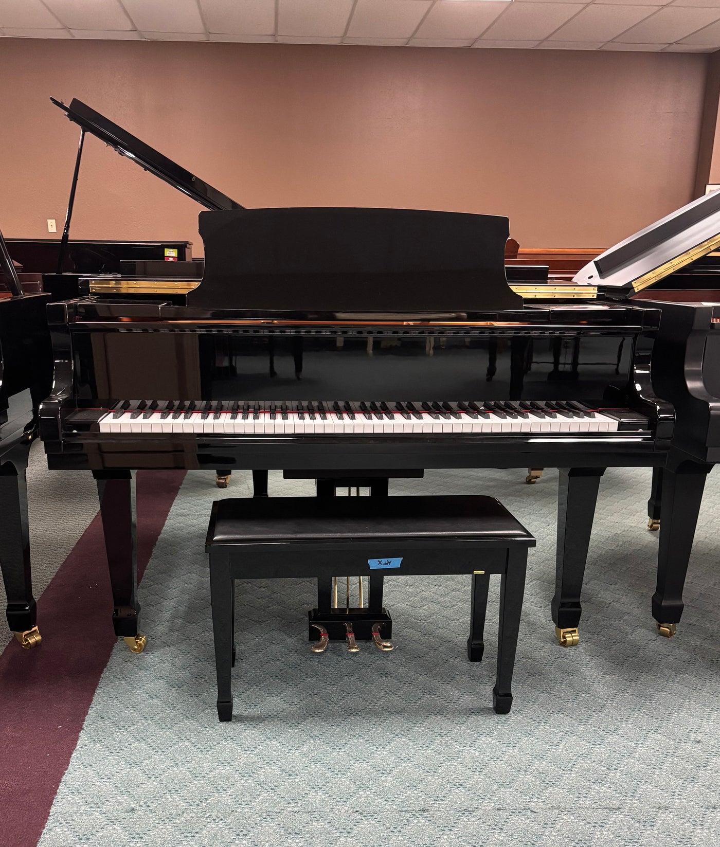 Pearl River GP170 Grand Piano | Polished Ebony | 5'7" | New