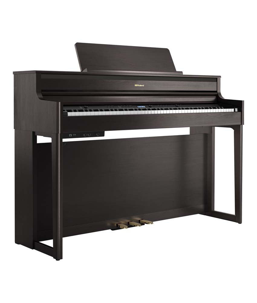 Roland HP704 Digital Piano Kit w/ Stand and Bench - Dark Rosewood