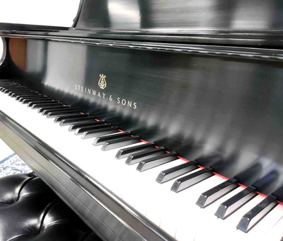 Steinway & Sons 5'1" Grand Piano | Model S | Ebony Satin | SN: 543649