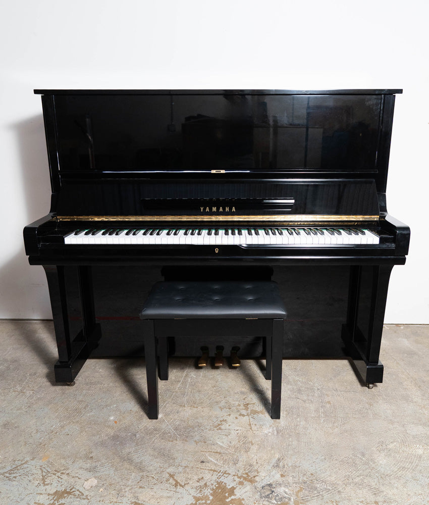 Yamaha U3 52" Upright Piano | Polished Ebony | SN: A3918962 | Used