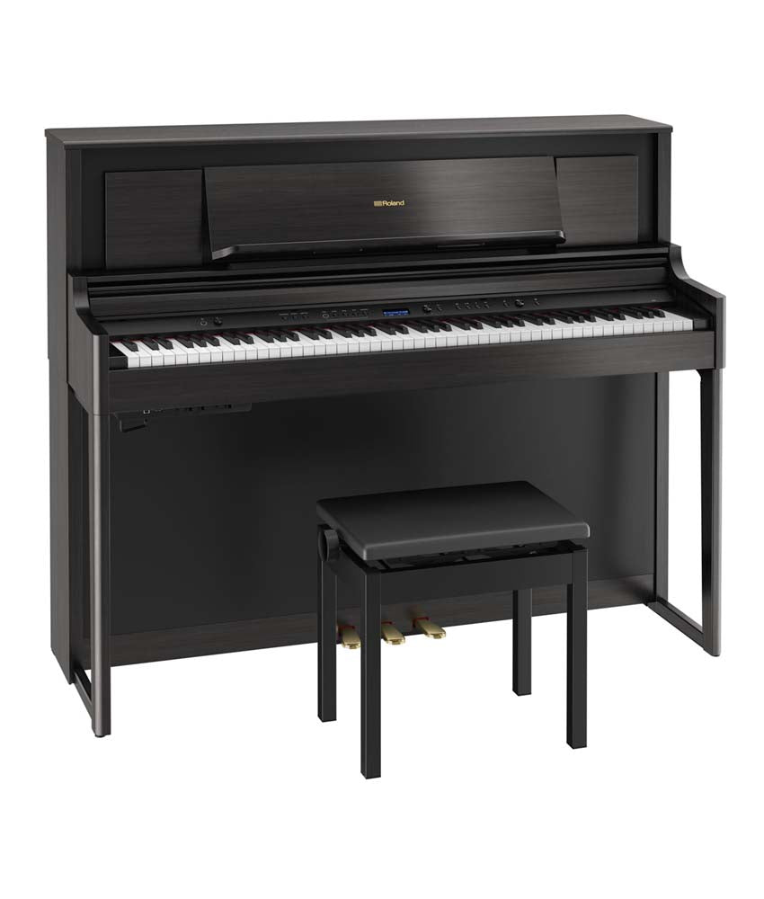 Roland 電子ピアノ LX706-GPSR 本体 Roland LX706 Digital Piano Kit w/ Stand and Bench - Charcoal Black