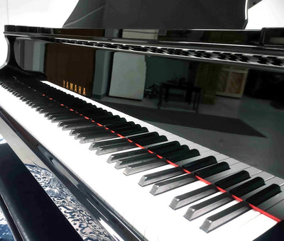 Yamaha 5'8" DC2 Player Grand Piano | Polished Ebony | SN: 6092331