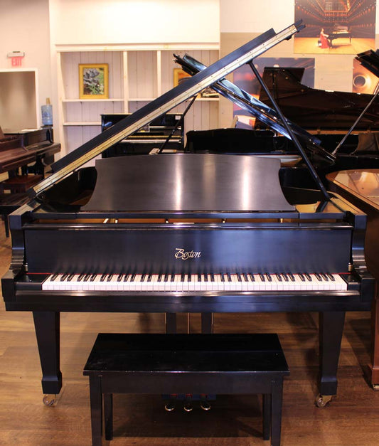 1997 Boston 6'4" GP193 Grand Piano | Ebony Satin | SN: 120085 | Used