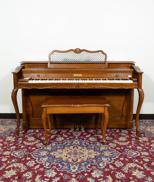 Baldwin Upright Piano | Satin Walnut | SN: 969624 | Used