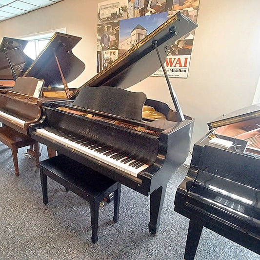 Young Chang G-150 Grand Piano | Satin Ebony | Serial No. G078146 | Used