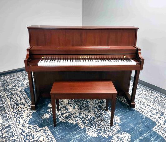 Kawai 44.5" 506N Studio Piano ' Satin Mahogany ' SN: F056728 | Used