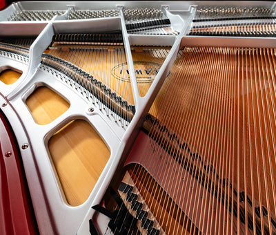 2023 Kawai GL-10 Classic Baby Grand Piano | Ferrari Red Polish | 5'0" | Used