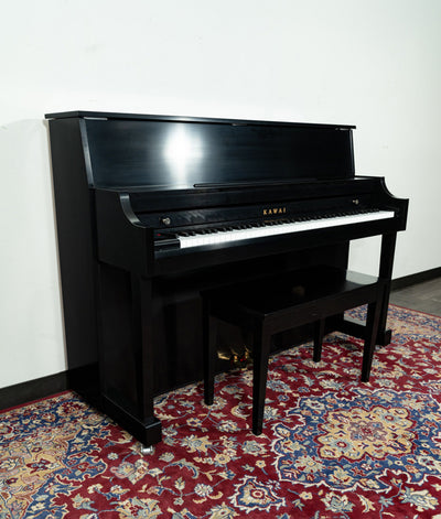 Kawai 506N Institutional Upright PIano | Satin Ebony | SN: 191456 | Used