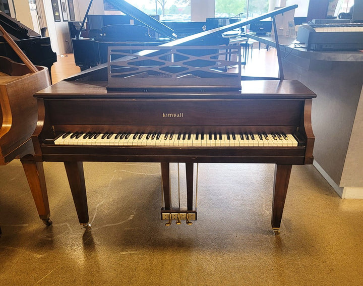 Kimball La Petite Grand Piano | Satin Walnut | SN: B06625 – Alamo
