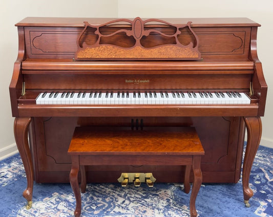 Kohler & Campbell KC-244 Upright Piano | Satin Mahogany | Serial No. IJLF00428 | Used