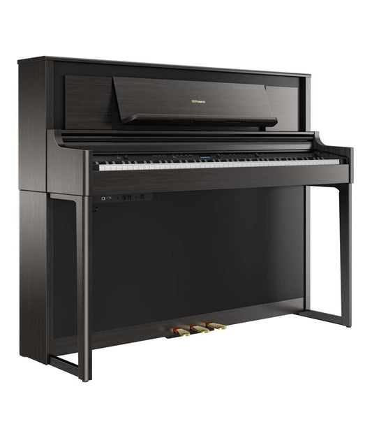 Roland LX706 Digital Piano Kit w/ Stand and Bench - Charcoal Black