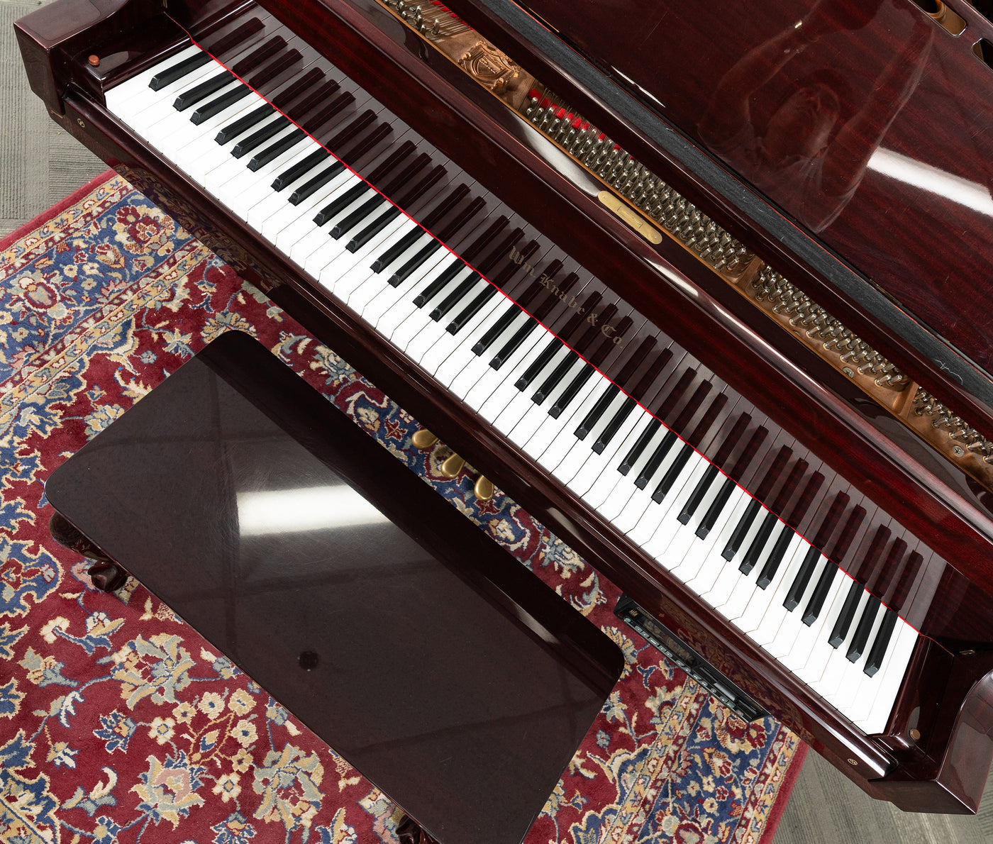 Knabe KN-520 Grand Piano | Polished Mahogany | SN: G124898 | Used