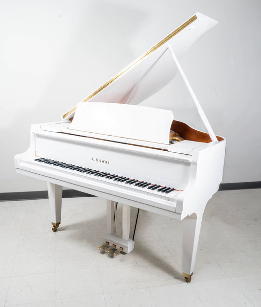 2021 Kawai GL-10 Baby Grand Piano in Polished Snow | Serial No. 169875 | Used