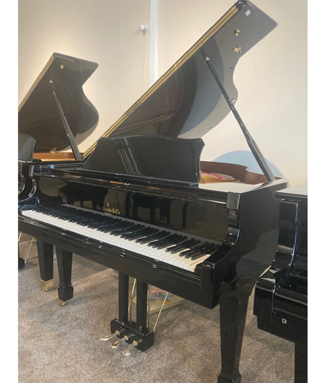Used Grand Piano, Knabe WG-54 Grand Piano | Polished Ebony