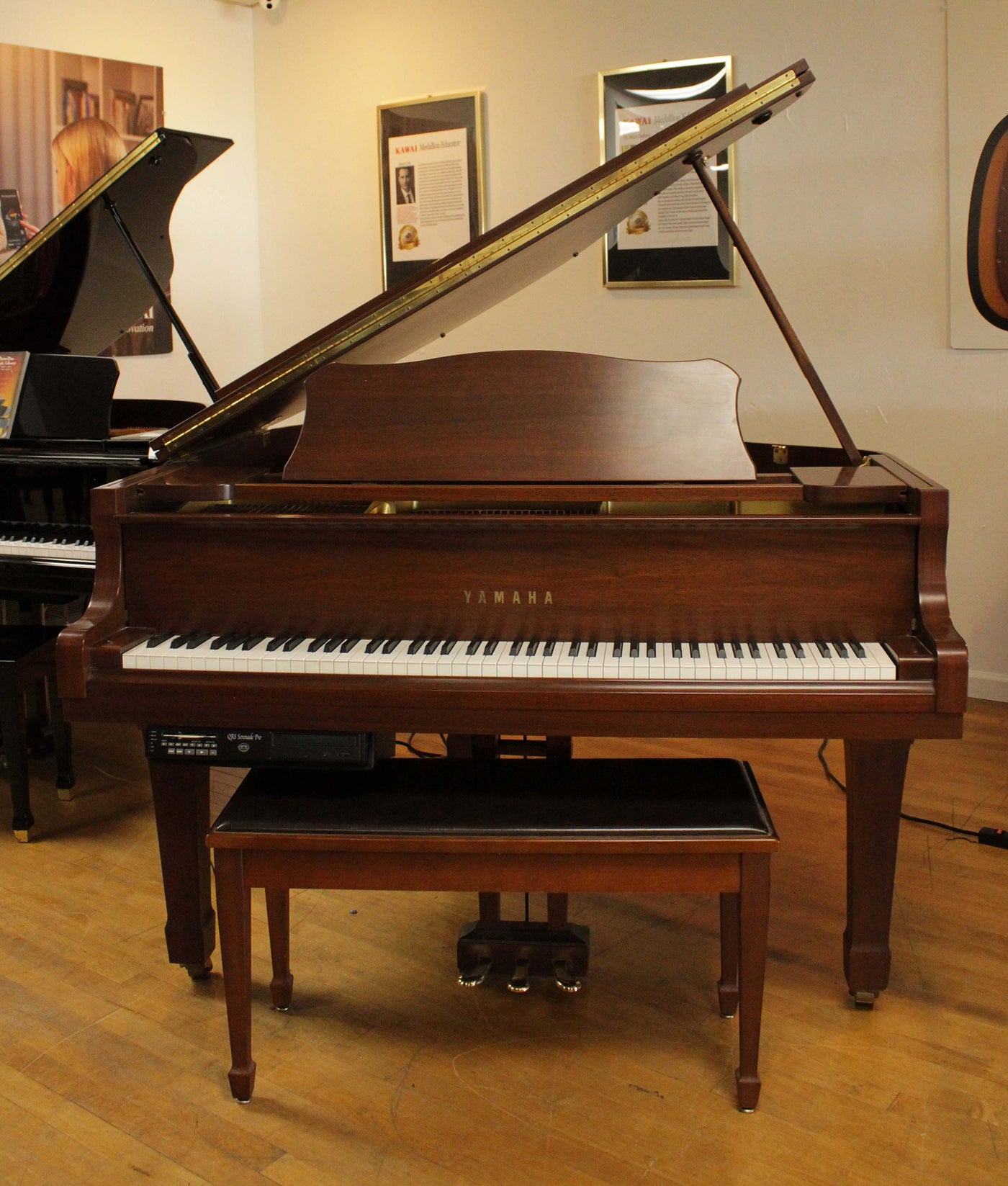 Yamaha G1 Player Grand Piano | Satin Mahogany | SN: R4821451 | Used