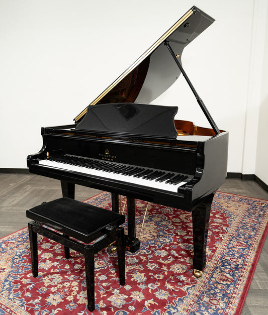 Story & Clark Grand Piano | Polished Ebony | SN: DG25511 | Used