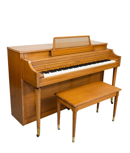 Kimball Spinet Upright Piano (1958) | Oak  | Used