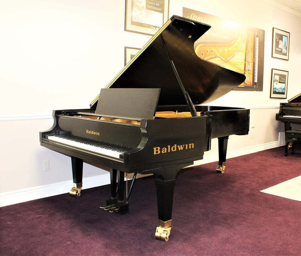 Baldwin 9' Concert Grand Piano | SD-10 | Ebony Satin | #290560 | Used