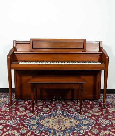 Story & Clark Upright Piano | Satin Mahogany | SN: 382703 | Used