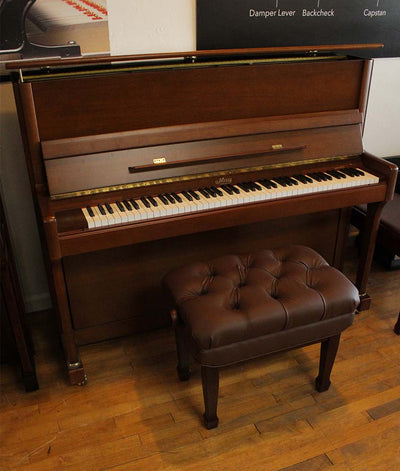 May Upright Piano | Satin Walnut | SN: 083811 | Used