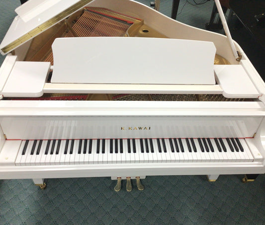 Kawai GL-30 Grand Piano | Snow White Polish | 5'5"| Used