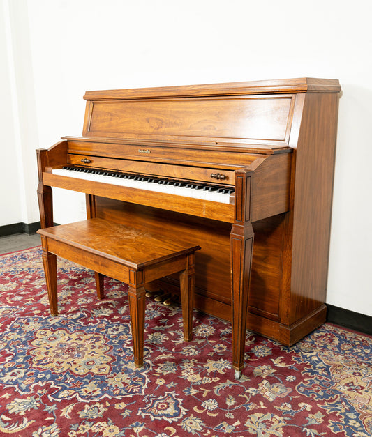 Baldwin Acrosonic Upright Piano | Satin Walnut | SN: 376303