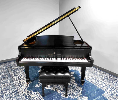 Steinway & Sons 5'1" Grand Piano | Model S | Ebony Satin | SN: 543649