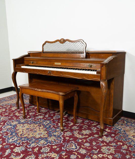 Baldwin Upright Piano | Satin Walnut | SN: 969624 | Used