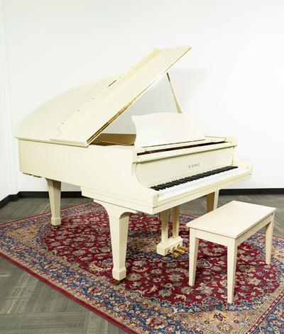Kawai 5'10" KG2D Grand Piano| Polished White | SN: 1312204 | Used