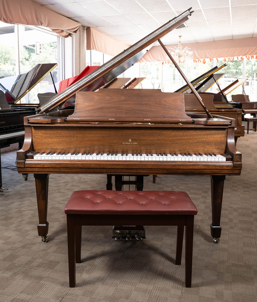 1925 Steinway Model M Grand Piano | Satin Walnut | Used