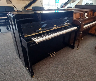 Kawai 45" K-200 Upright Piano | Polished Ebony | SN: F118248 | Used