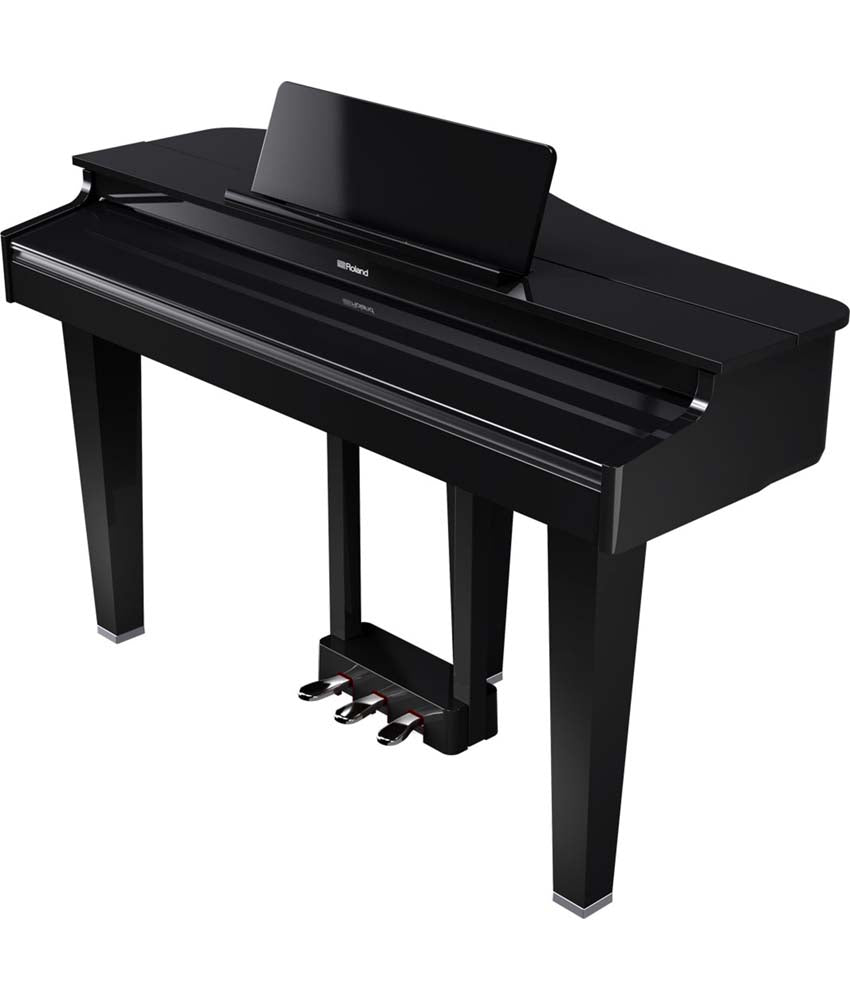 Roland GP-3 Digital Grand Piano Kit w/ Bench - Polished Ebony