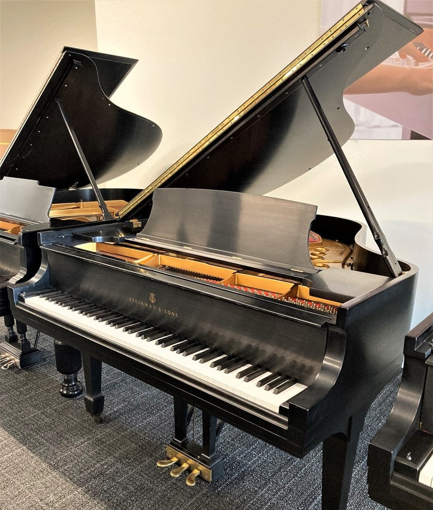 Steinway & Sons 5' 7.5" Model M Grand Piano | Satin Ebony | SN: 288353 | Used