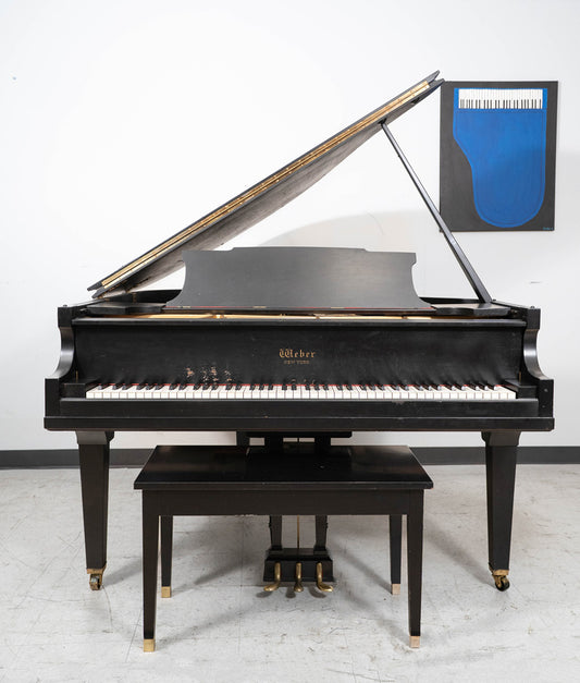 Weber Grand Piano | 5'0" | Satin Ebony | Used
