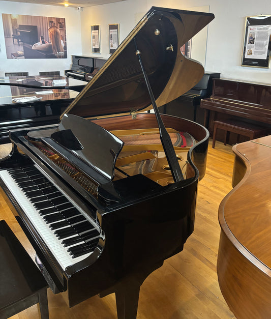 Hazelton Bros HB-161 Player Grand Piano | Polished Ebony | 5'4" | Used