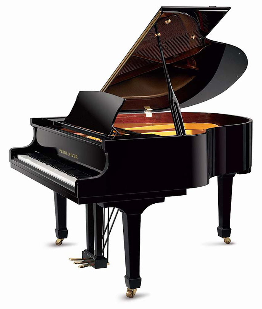 Pearl River GP150 Grand Piano | Satin Ebony | 4'11" | New