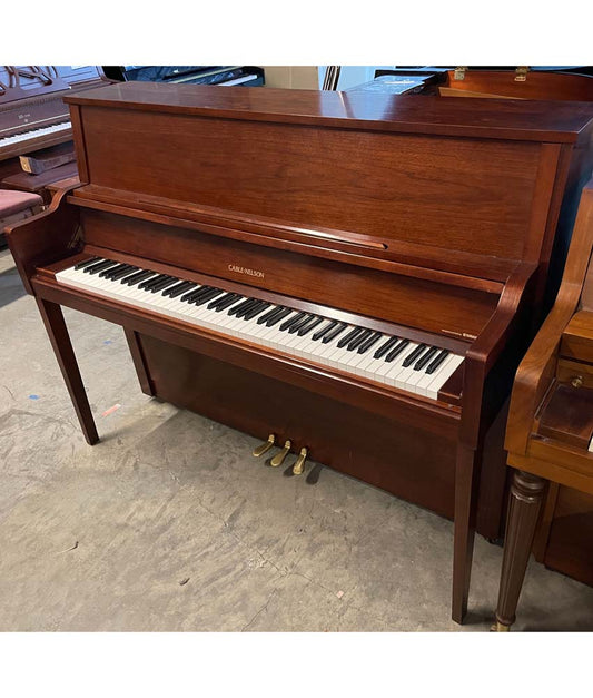 2007 Cable Nelson 45" CN216 Upright Piano | Satin Walnut | SN: H0031711 | Used