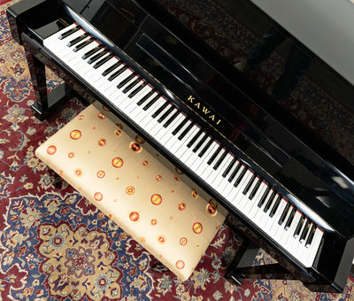 Kawai 48" CX-21D Upright Piano | Polished Ebony | SN: 2249412