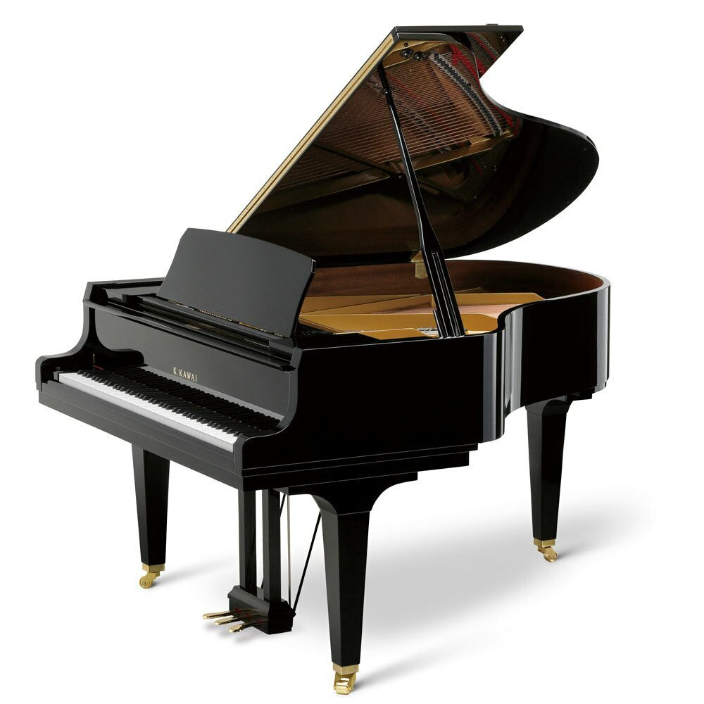 Kawai 5'11" GL-40 Classic Salon Grand Piano | Ebony Polish | New