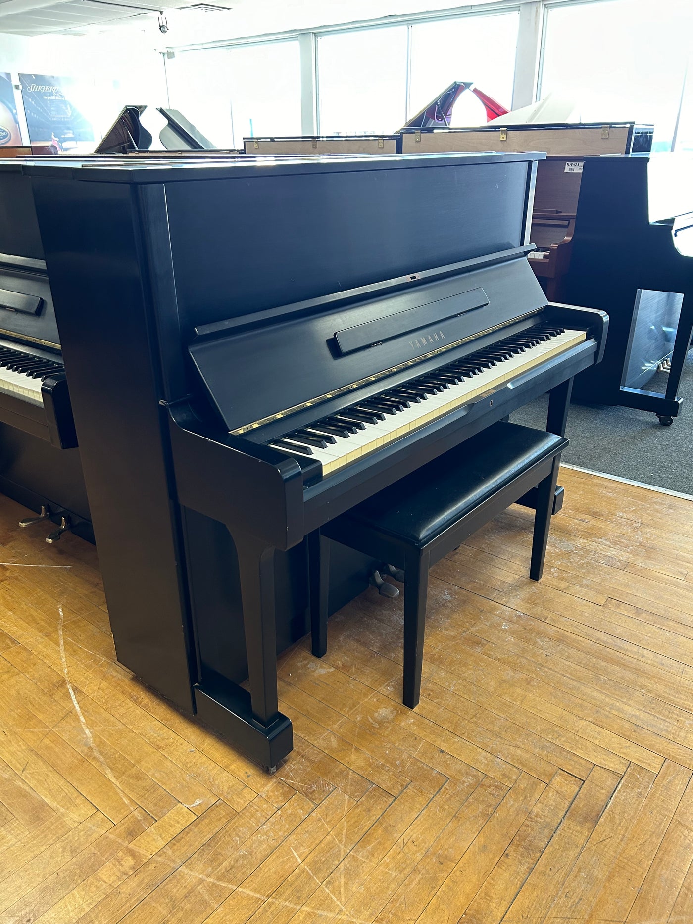 Yamaha 48" U1 Upright Piano | Satin Ebony | SN: R3561689