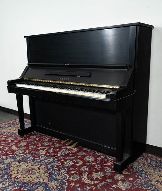 1980 Yamaha 52" UX Upright Piano | Ebony Satin | SN: X3051213 | Used