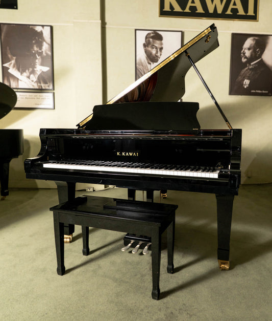 2023 GX-6 BLAK 7’0” Orchestra Grand Piano | Ebony Polish | Used