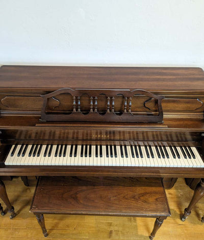 Yamaha M304 Console Upright Piano | Satin Walnut | SN: U186449 | Used