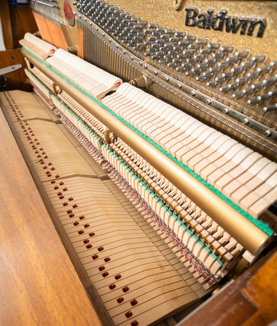 Baldwin Acrosonic Upright Piano | Satin Oak | SN: 1432089 | Used