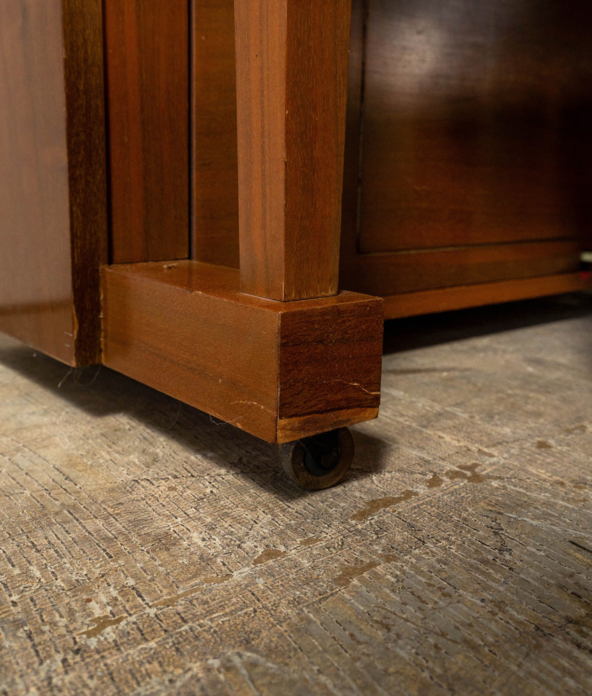 1976 Steinway Model 45 Studio Upright Piano | Satin Mahogany | Serial No. 446897 | Used