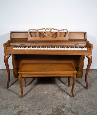 1970 Kohler & Campbell Upright Piano | Oak | Console | Serial No. 636301 | Used