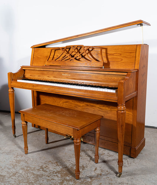 Baldwin Acrosonic Upright Piano | Oak | 1997 | Serial No. 1541167 | Used