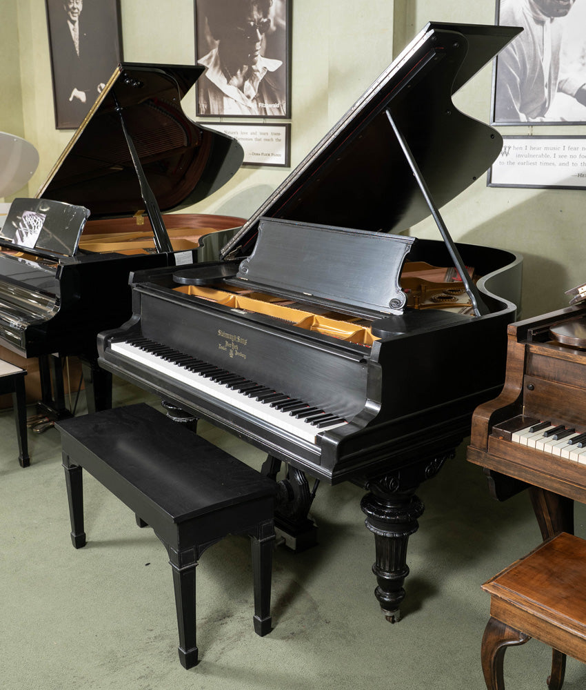 1904 Steinway Model A 6'2" Grand Piano | Satin Ebony | Used
