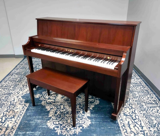 Kawai 44.5" 506N Studio Piano ' Satin Mahogany ' SN: F056728 | Used